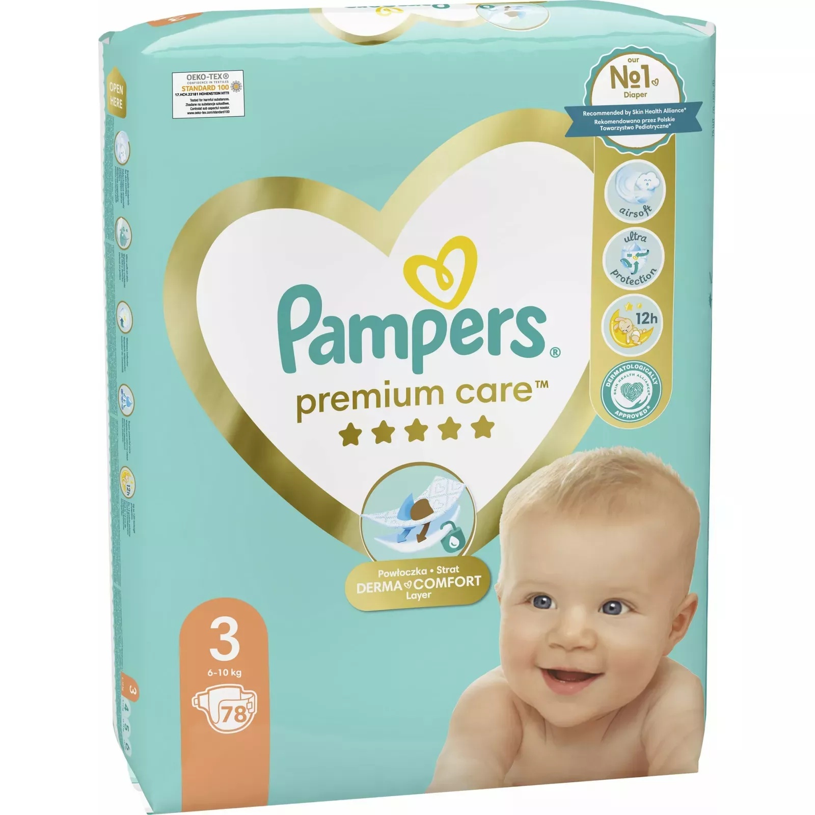 pampersy pampers care 3