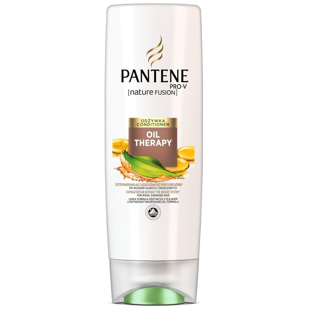 pantene pro-v oil therapy odżywka do włosów słabych i zniszczonych