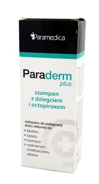 paraderm plus szampon przeciw łupieżowy