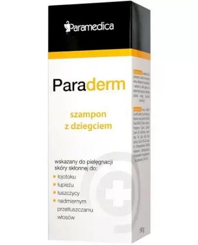 paraderm szampon z dziegciem brzozowym