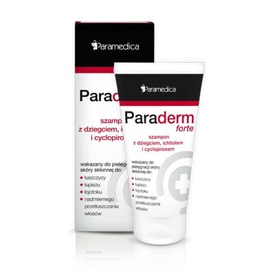 paraderm szampon z dziegciem inci