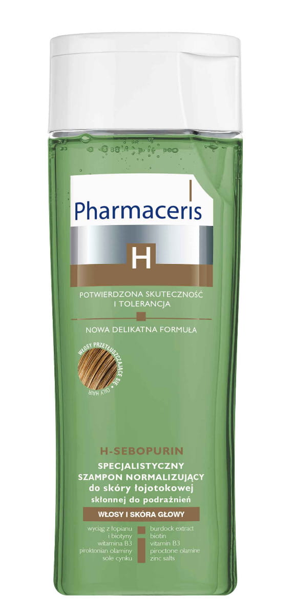 pharmaceris szampon niebieski