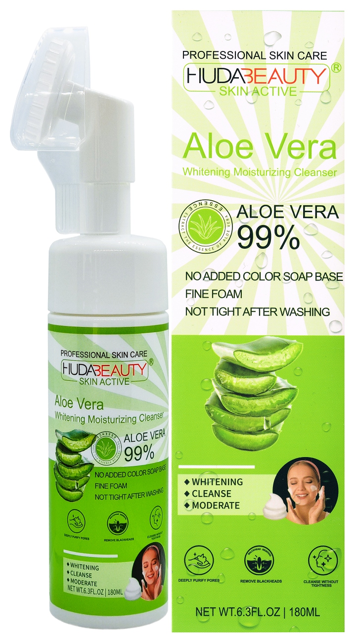 pianka do twarzy aloe vera