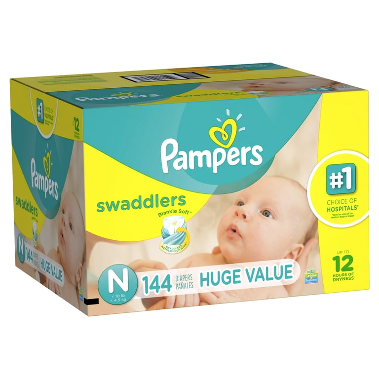 piel pampers 2 box mini 144