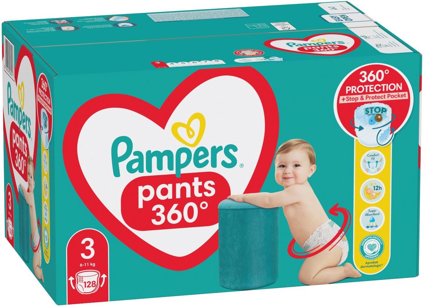 pieluchomajtki pampers 3 od ilu kg