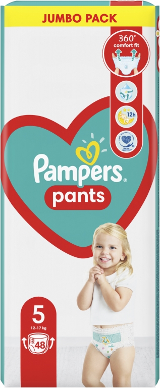 pieluchomajtki pampers 5 48 szt