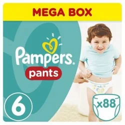 pieluchomajtki pampers active baby pants mega box extra large 88szt