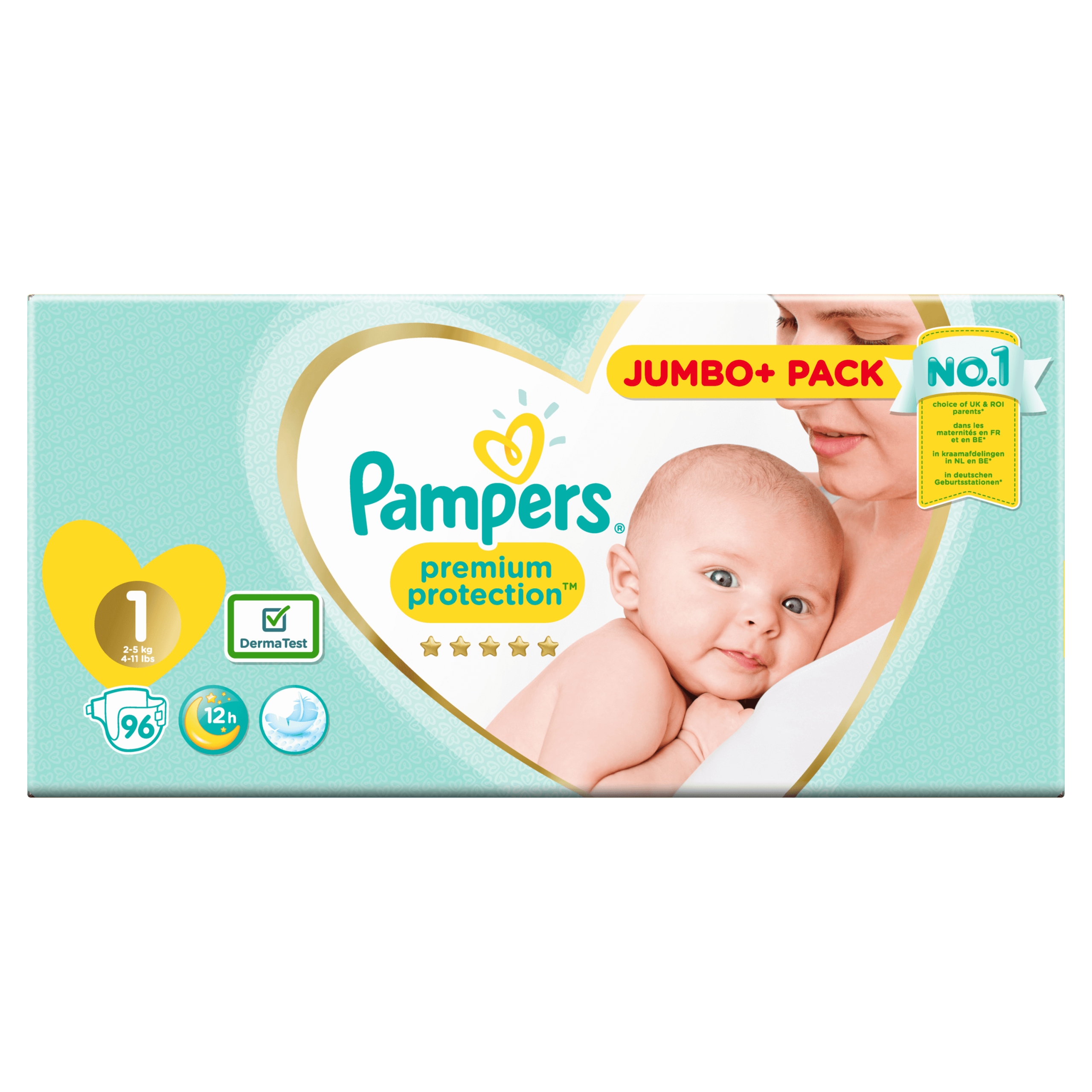 pieluchomajtki pampers premium care niemcy