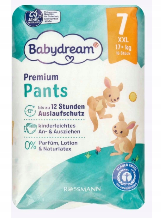 pieluchy babydream pants