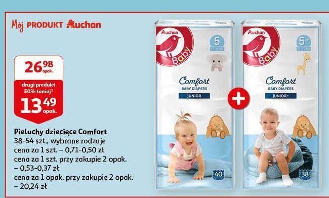 pieluchy comfort baby auchan