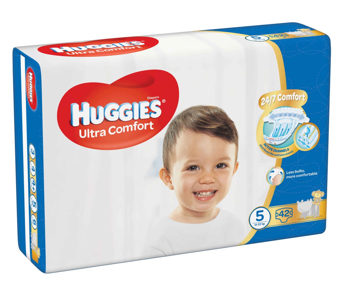 pieluchy huggies ultra comfort boy