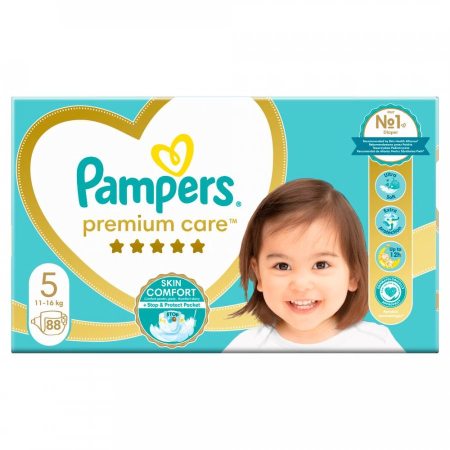 pieluchy pamper 5-8 kg