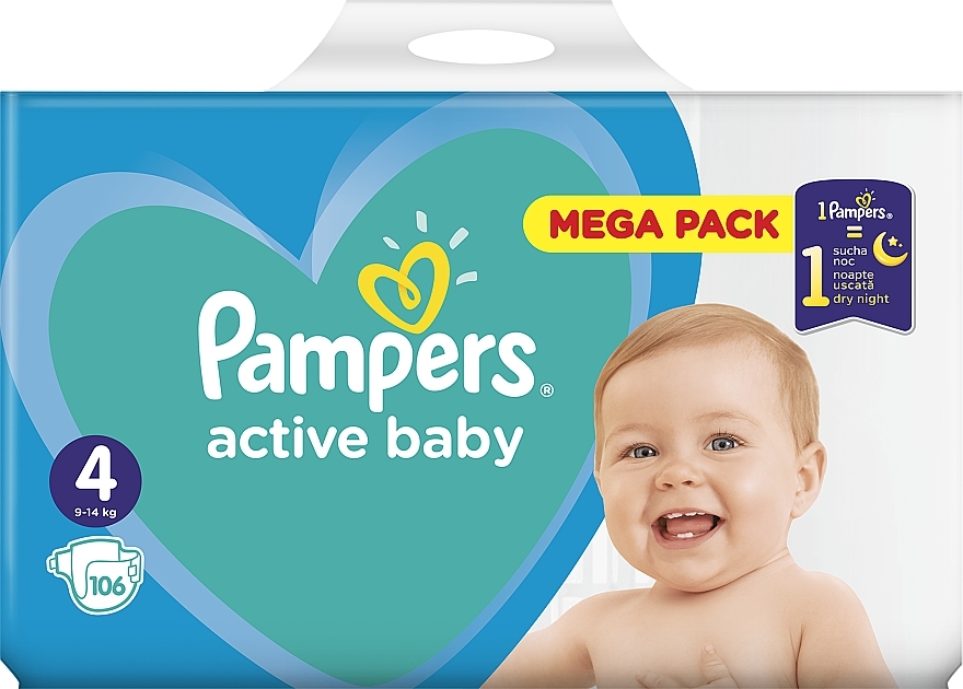 pieluchy pampers 4