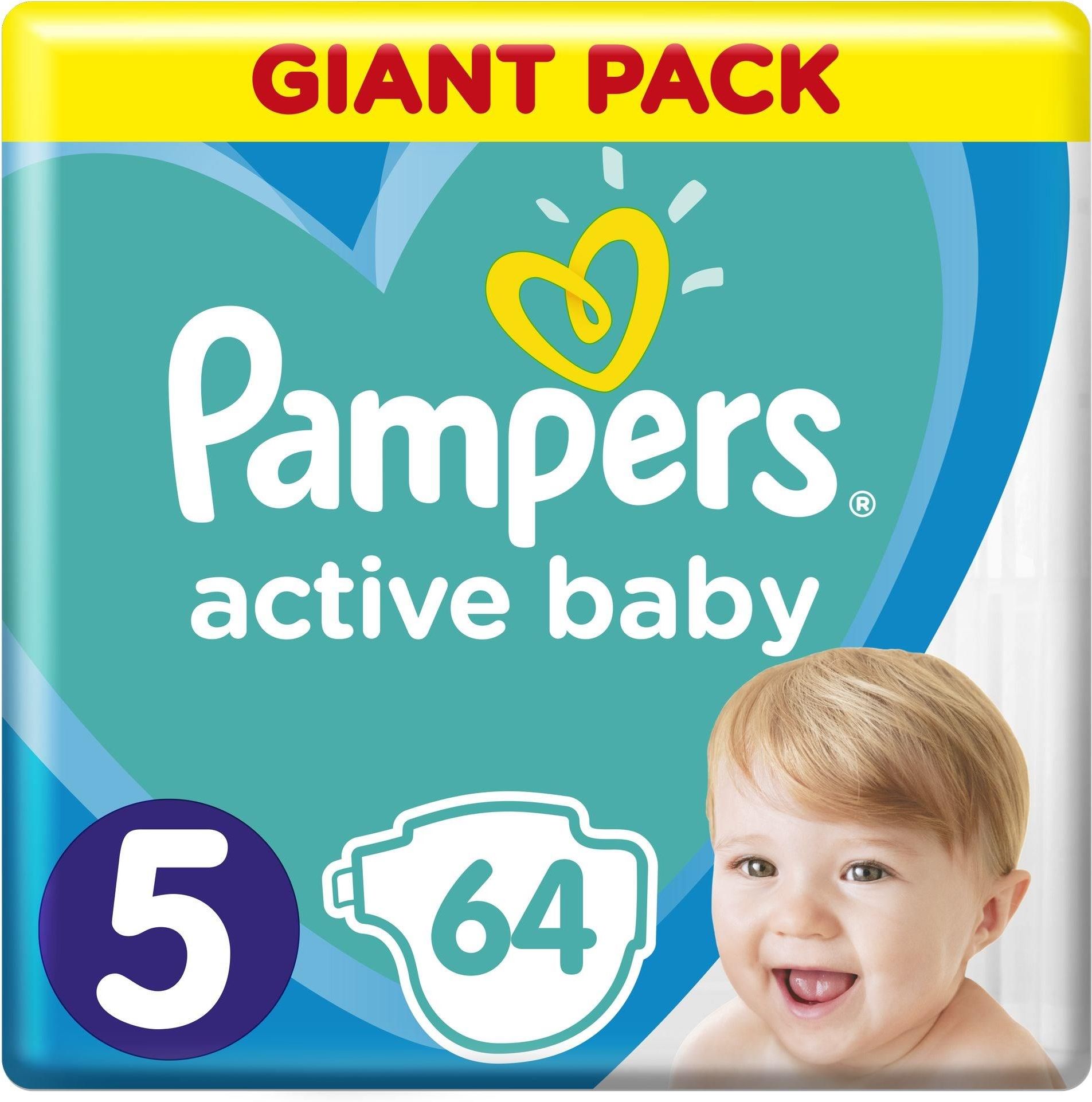 pieluchy pampers active 5