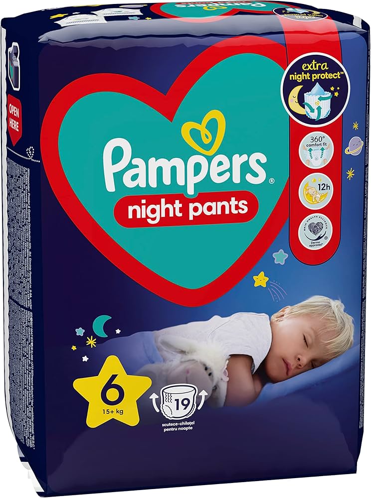 pieluchy pampers night