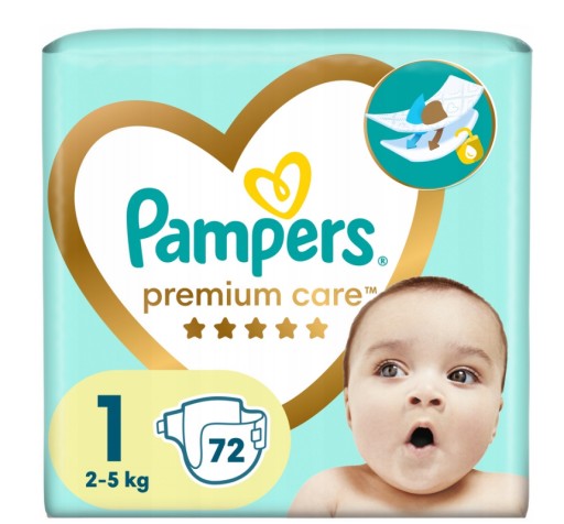 pieluchy pampers premium 1