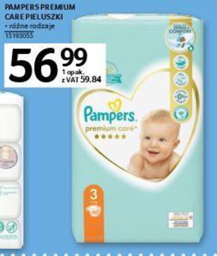 pieluchy pampers selgros