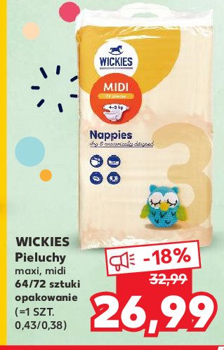 pieluchy wickies kaufland