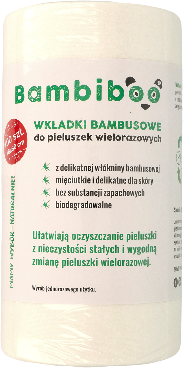 pieluszki bambusowe wkłady