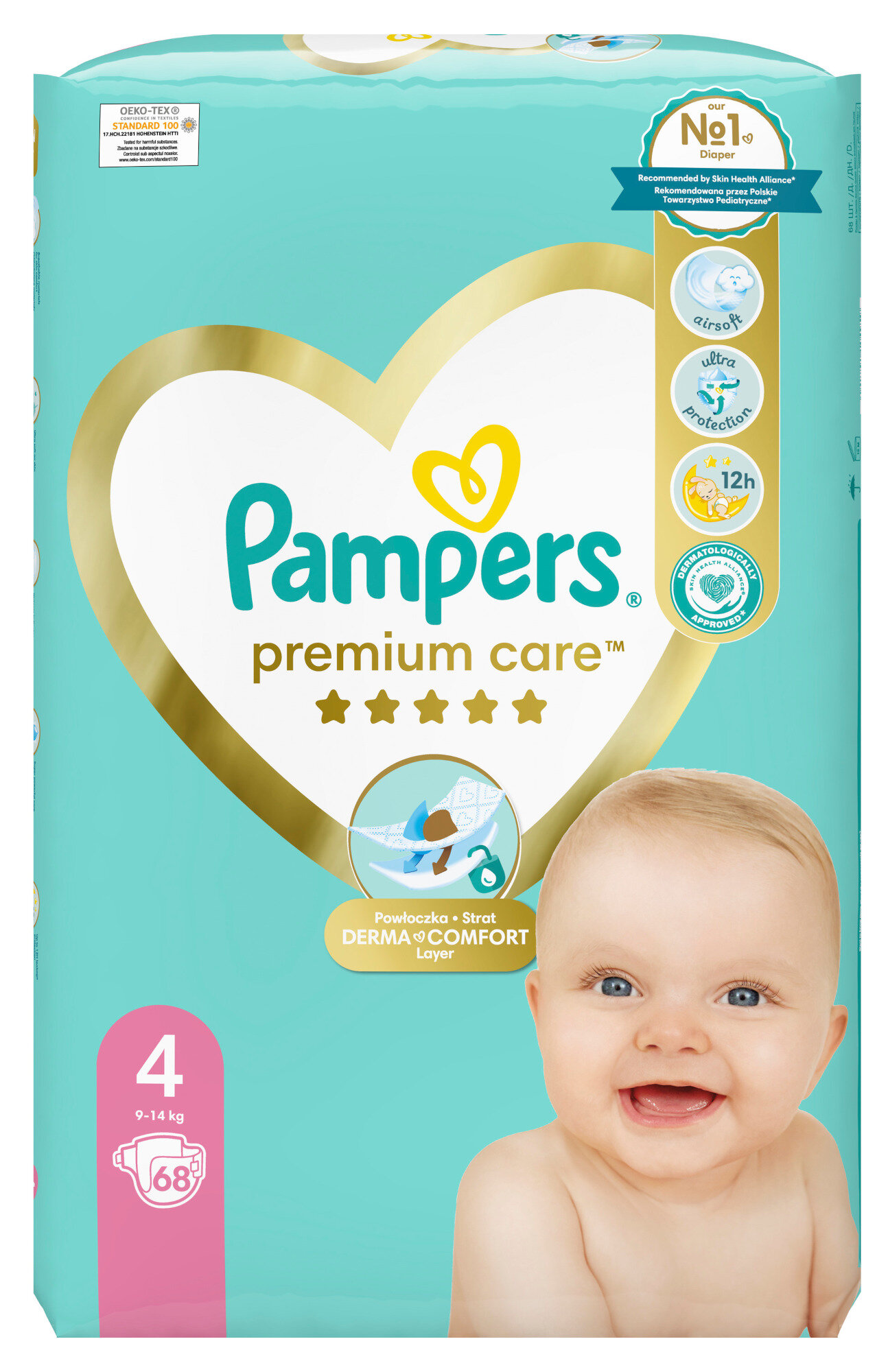 pieluszki pampers 2 68 sztuk cena