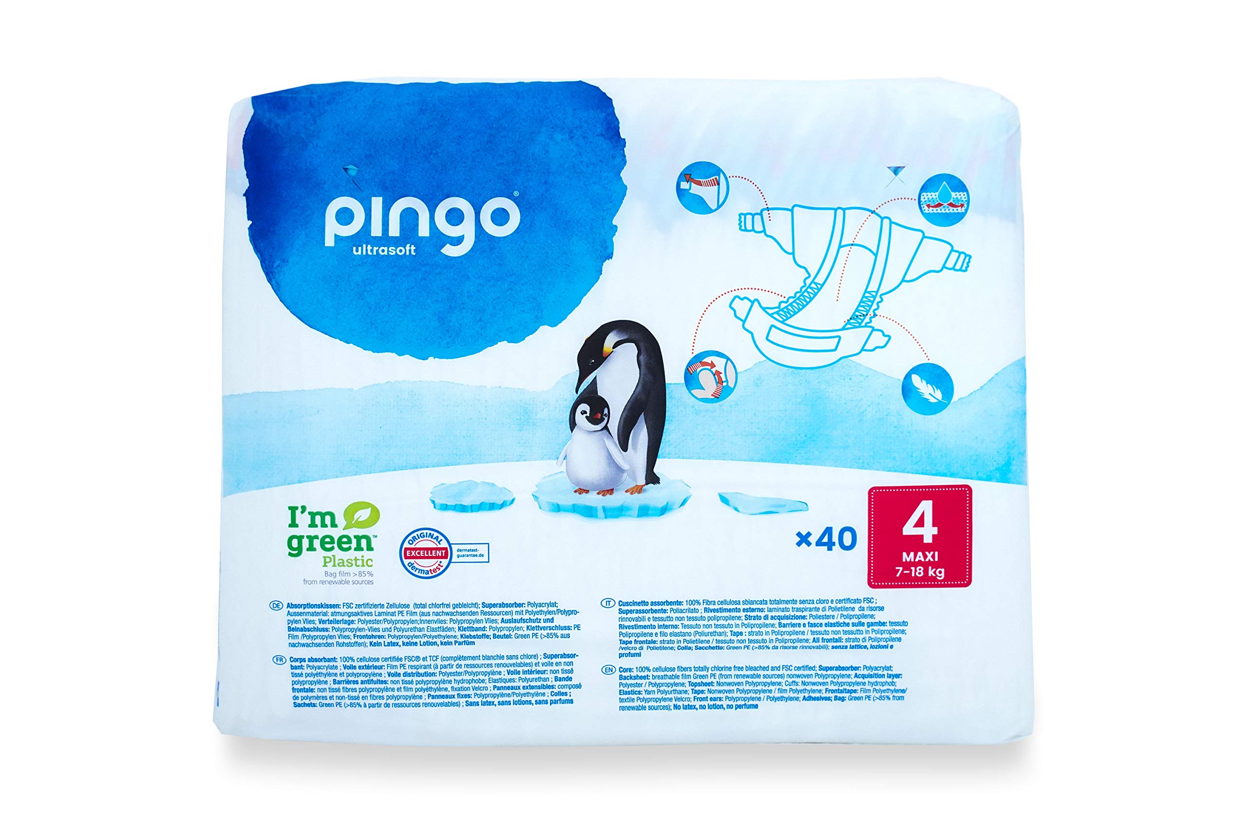 pingo ultra soft pieluchy rozmiar 4