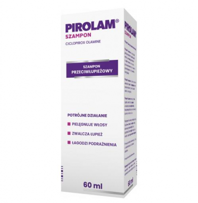 pirolam szampon przeciwłupieżowy 60ml