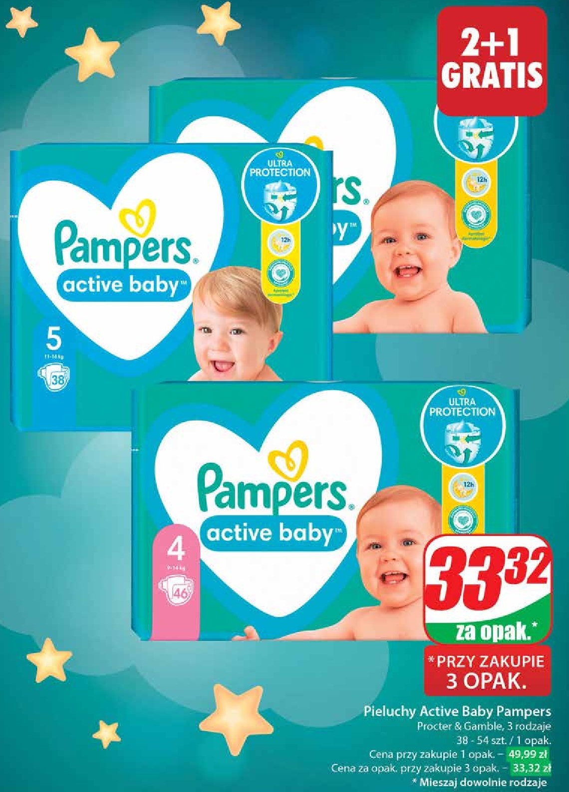 promocja pampers 5