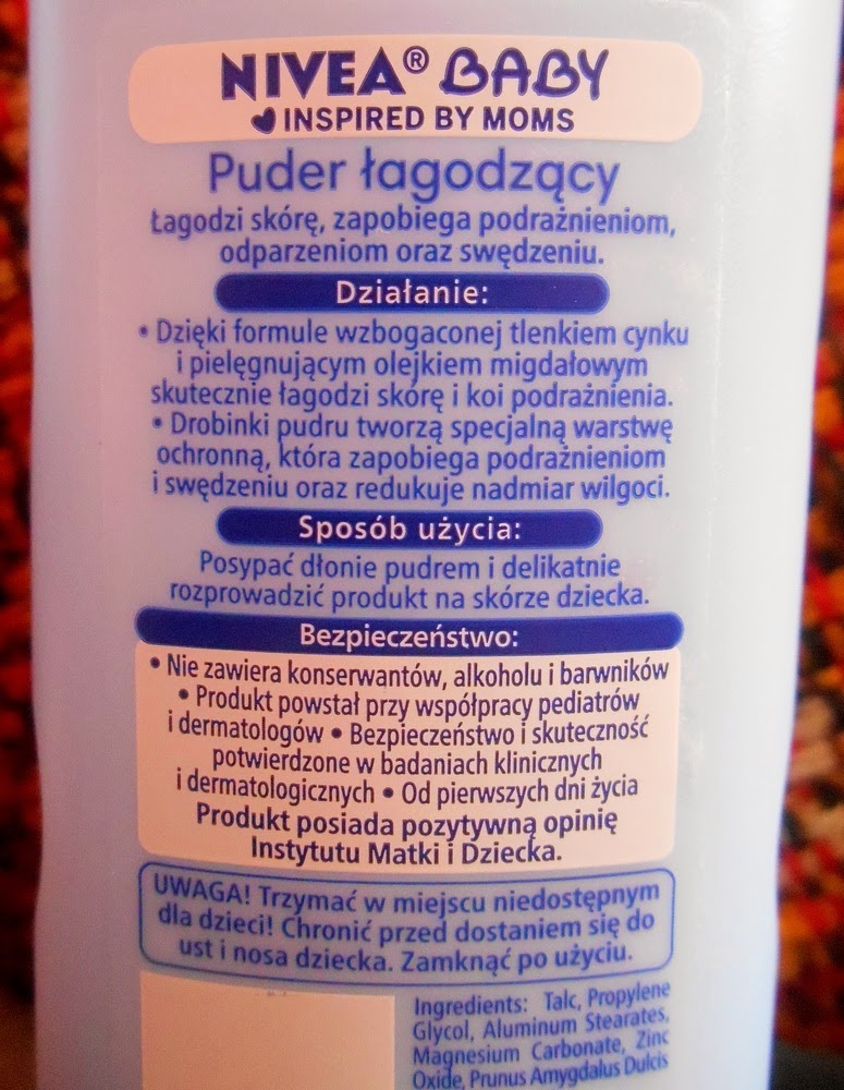 puder dla dzieci jako suchy szampon