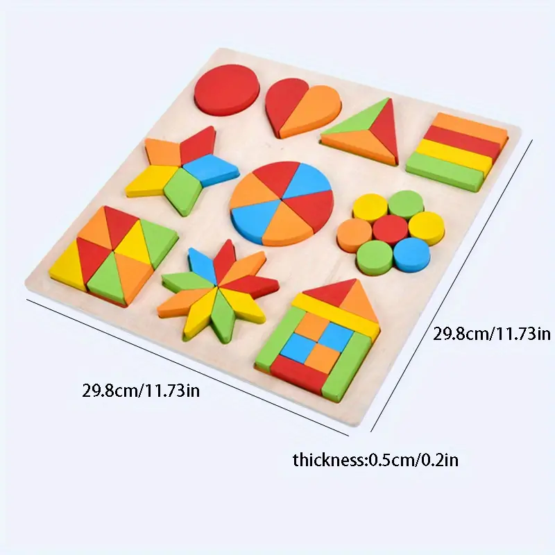 Puzzle „Jedyny kształt dziecka”.