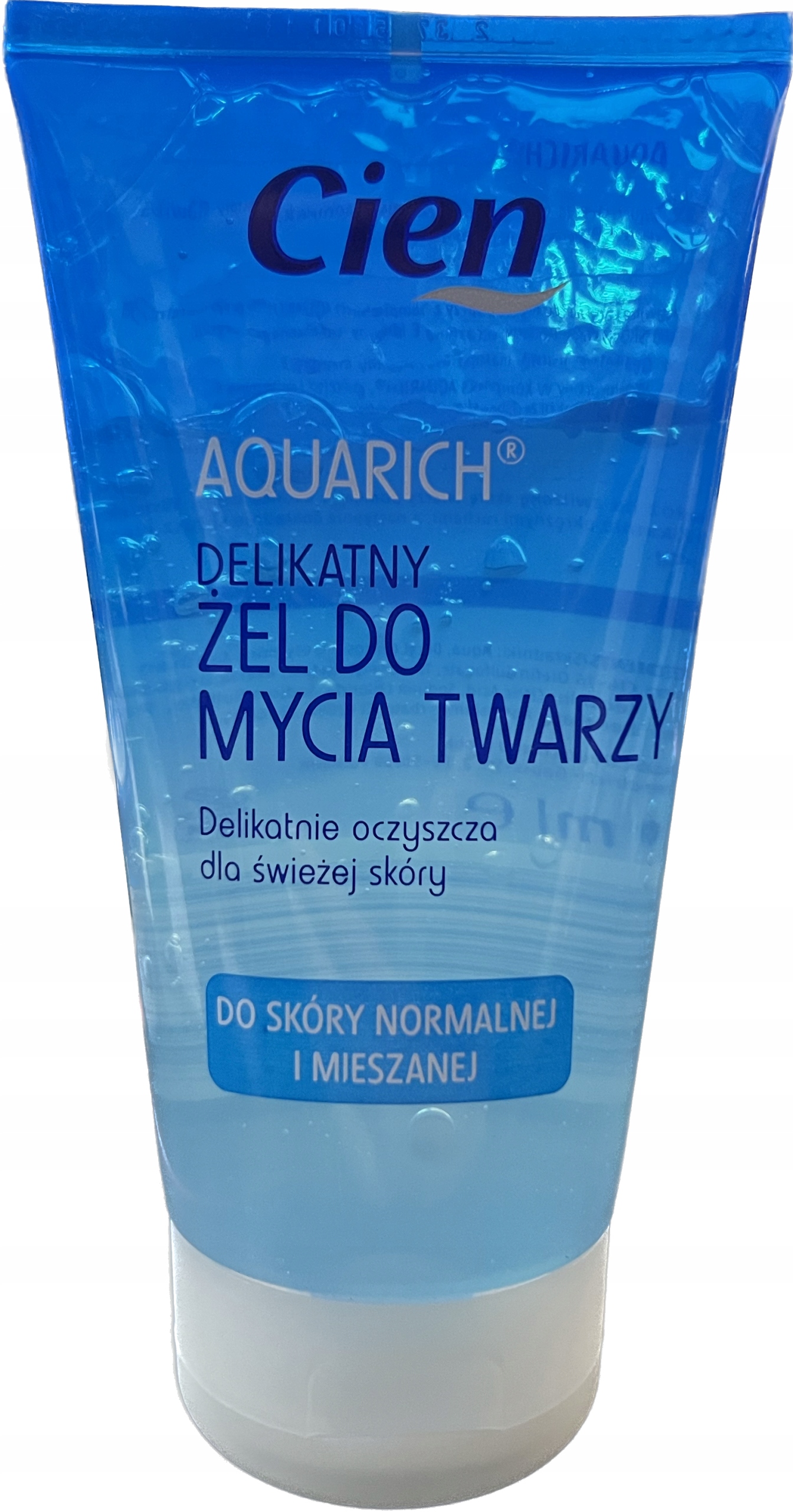 płyn do mycia twarzy blekitne opakowanie