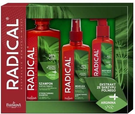 radical zestaw szampon wzmacniający