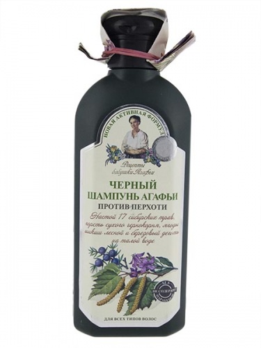 receptury babuszki agafii szampon-nalewka do włosów czarna bania