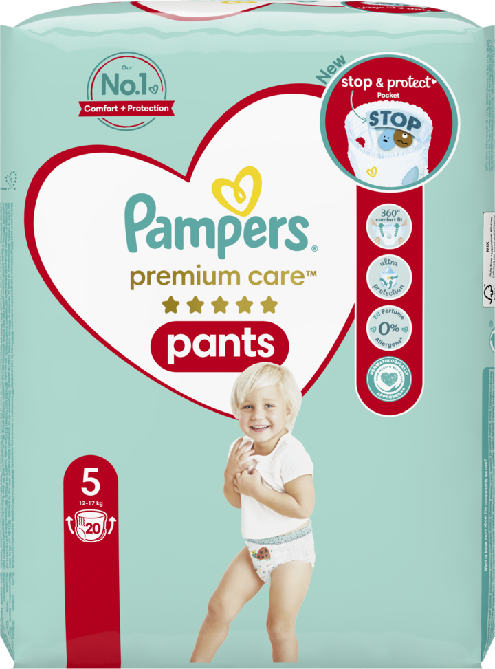 rosman pampers premium care rozmiar 1 2-5kg 22sztuki nowe