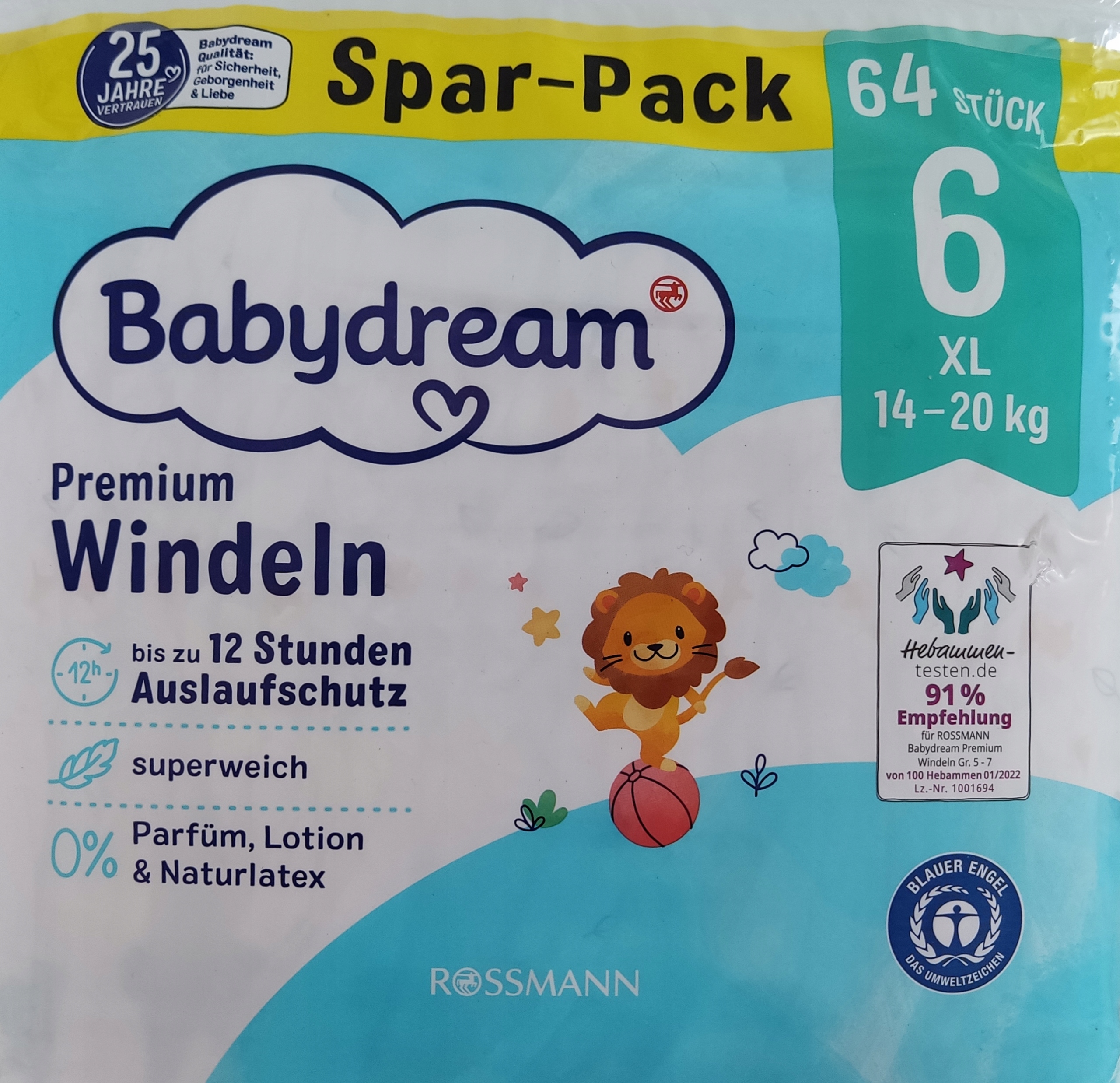 rossmann babydream pieluchy 4 maxi 8-14 kg