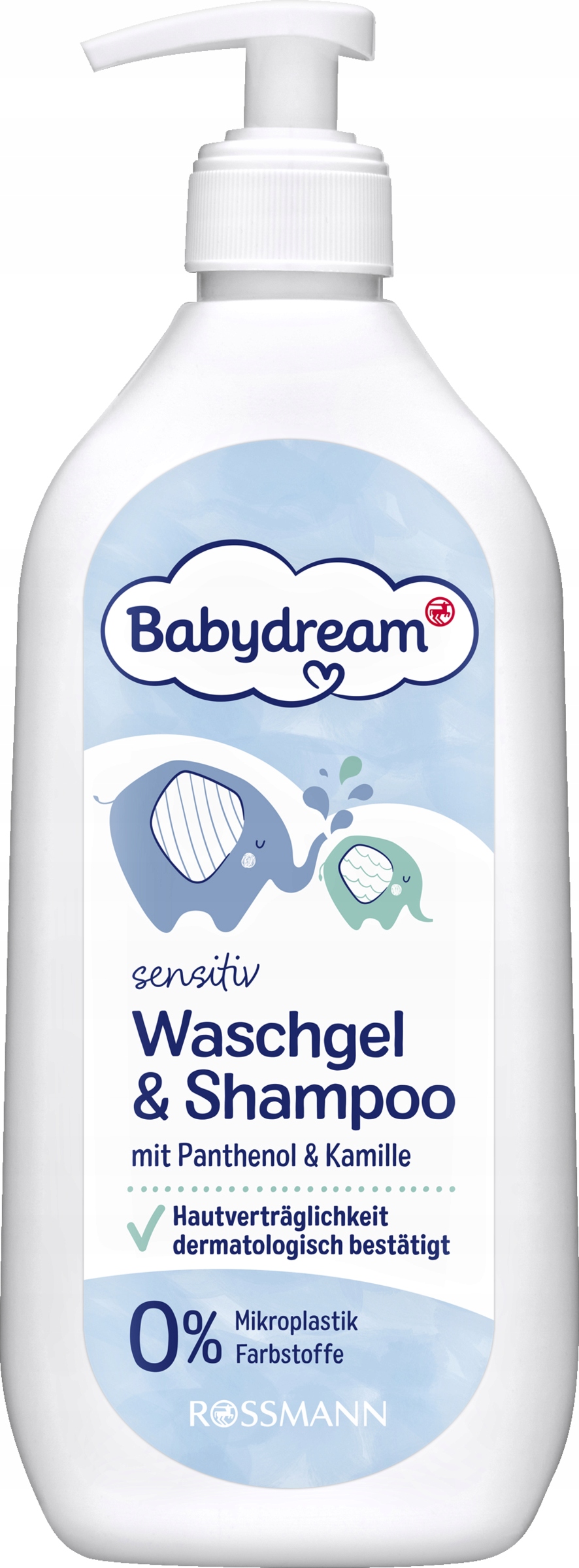 rossmann żel i szampon niemowląt babydream