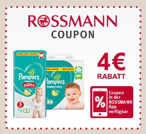 rossmann pampers 4 coupon