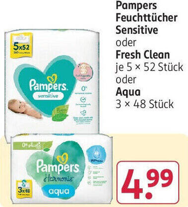 rossmann pampers fresh clean