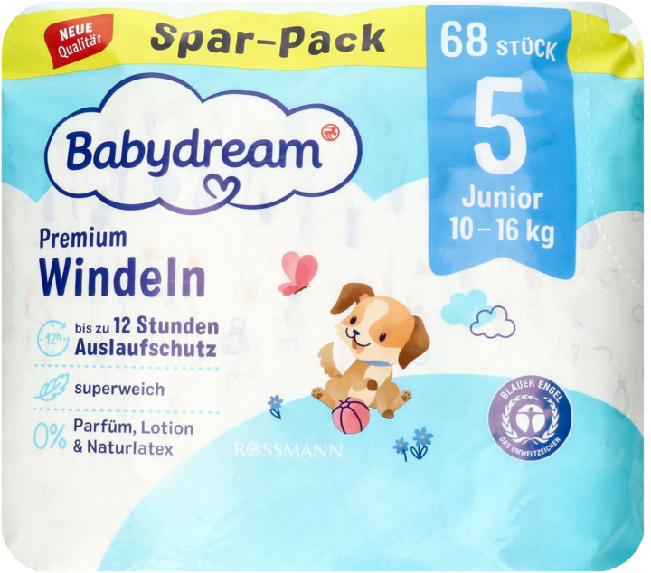 rossmann pieluchy babydream 2 cena