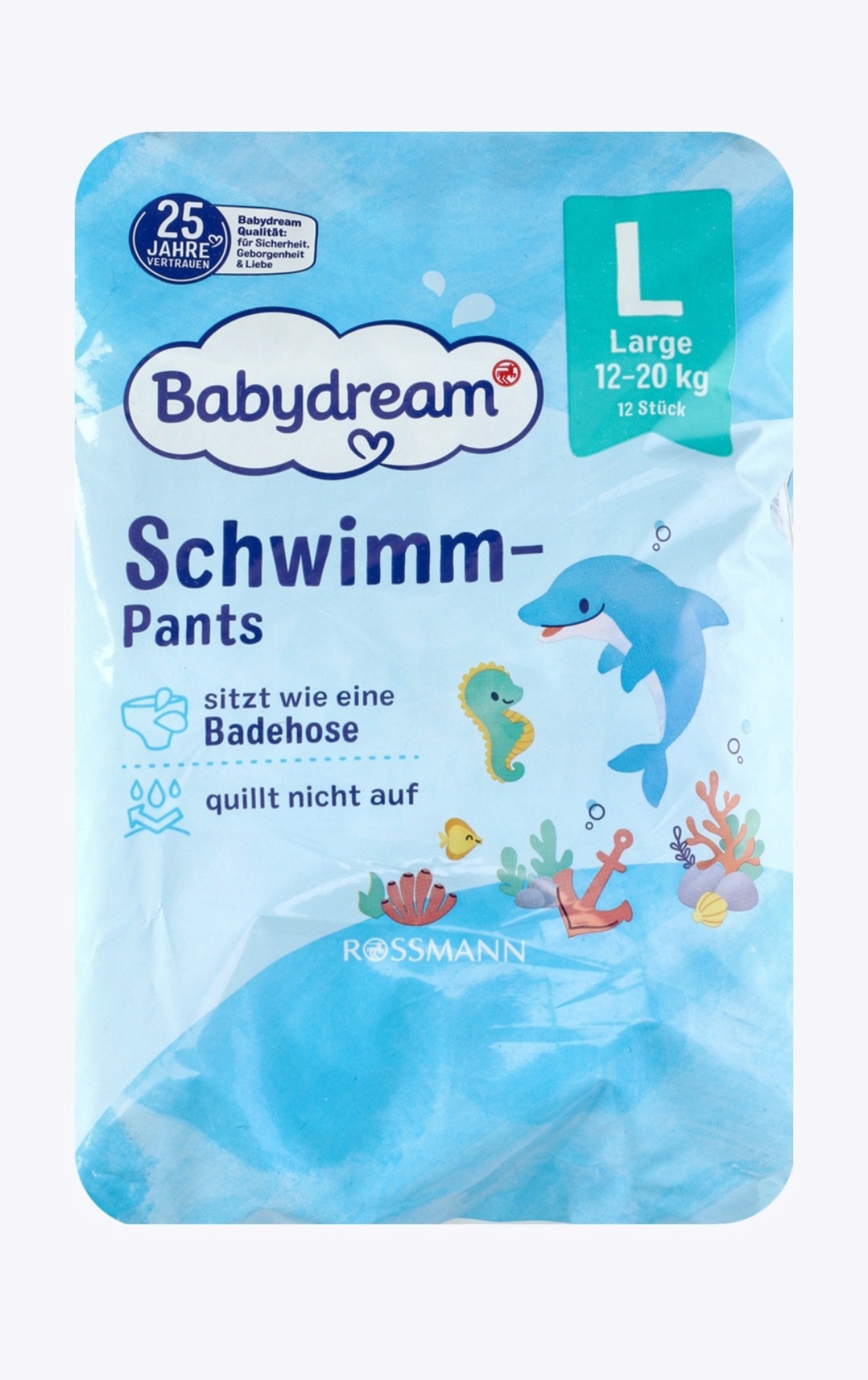 rossmann pieluchy do pływania pampers