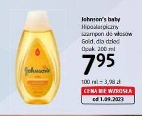 rossmann szampon jonsons baby 200ml
