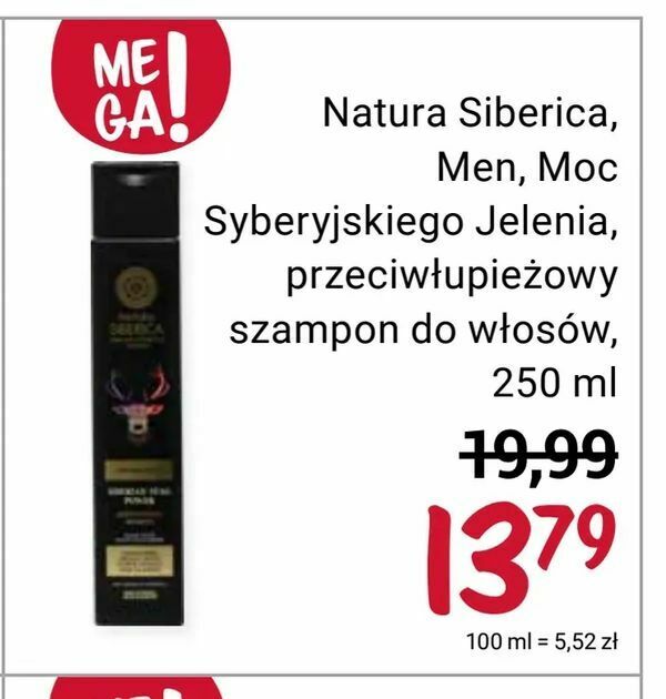 rossmann w sklepie szampon natura siberica