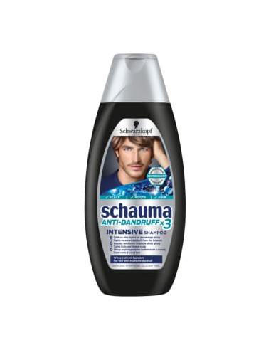 schauma anti-dandruff x3 szampon mleczko migdałowe 400ml opinie