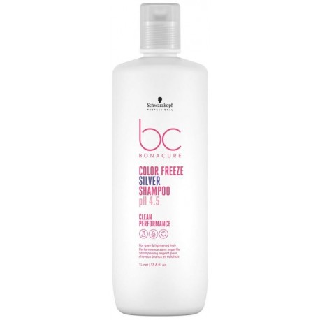 schwarzkopf bc color freeze szampon chłodne odcienie silver 1000 ml