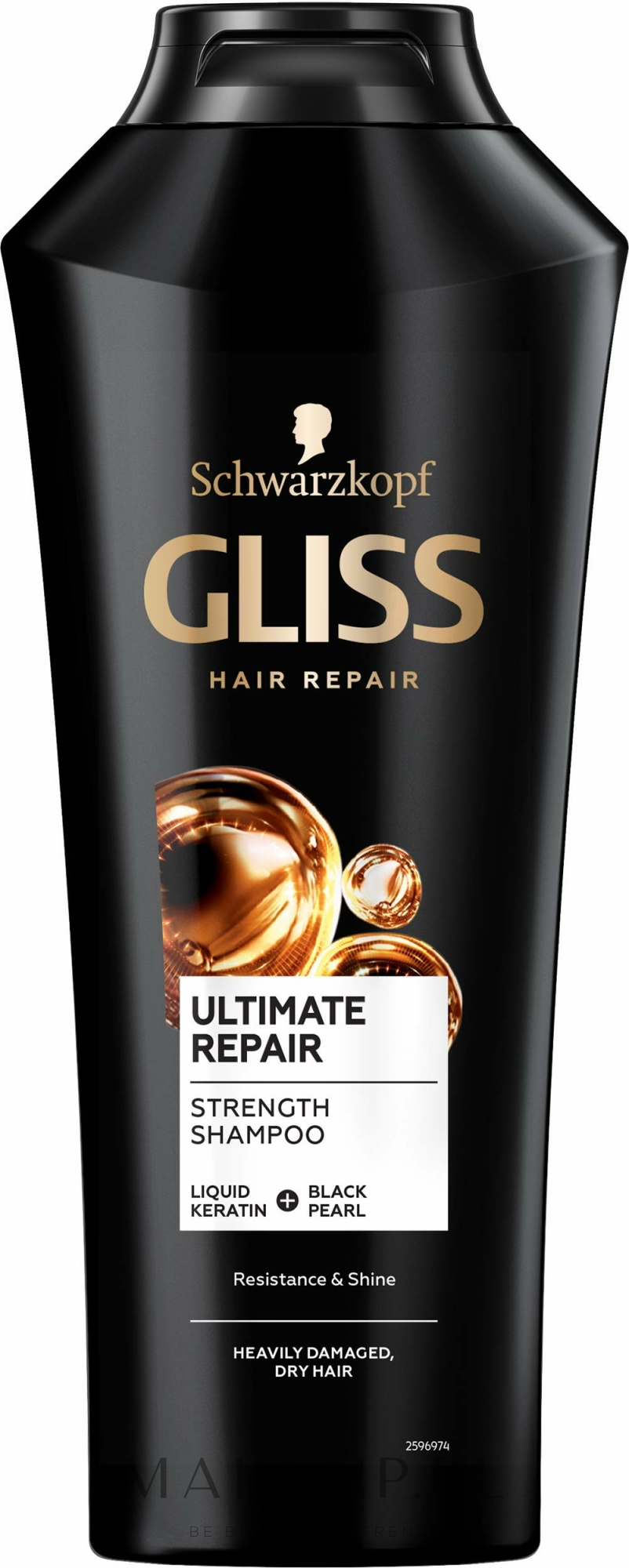 schwarzkopf gliss kur total hair repair szampon skład