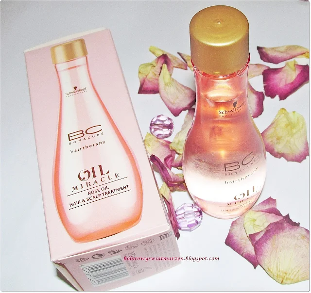 schwarzkopf oil miracle rose olejek różany do włosów 100ml