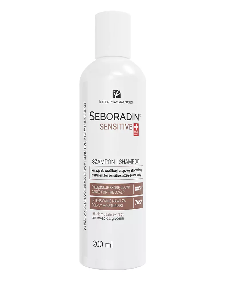 seboradin sensitive szampon do wrażliwej atopowej skóry głowy 200ml