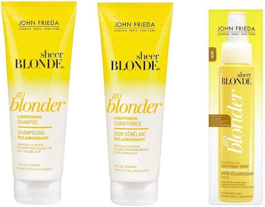 sheer blonde szampon spray john frieda