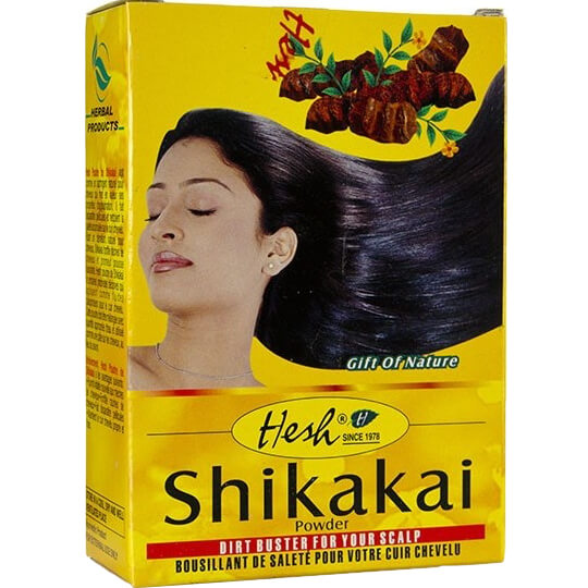 shikakai ziołowy szampon do włosów w proszku