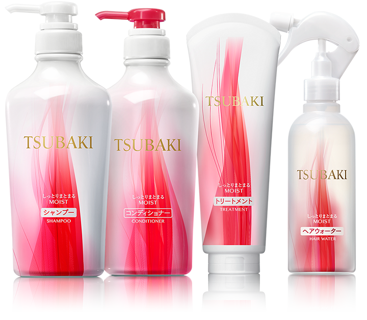 Shiseido „Tsubaki Moist” uzupełnienie odżywki do włosów 660ml