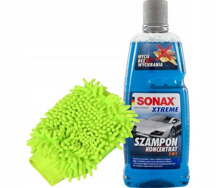 sonax xtreme szampon 2w1 koncentrat opinie